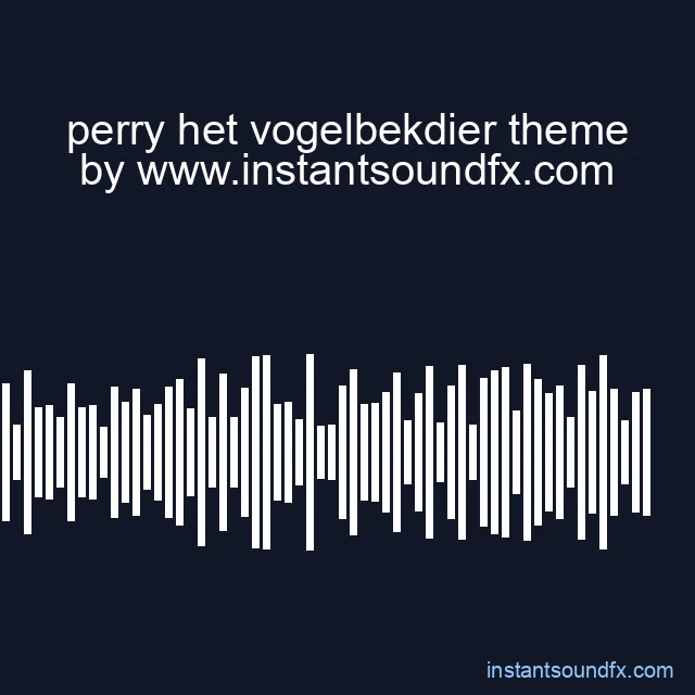 perry het vogelbekdier theme image