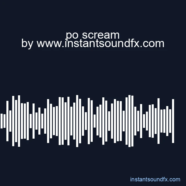po scream image