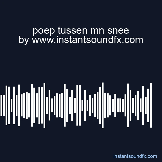 poep tussen mn snee image