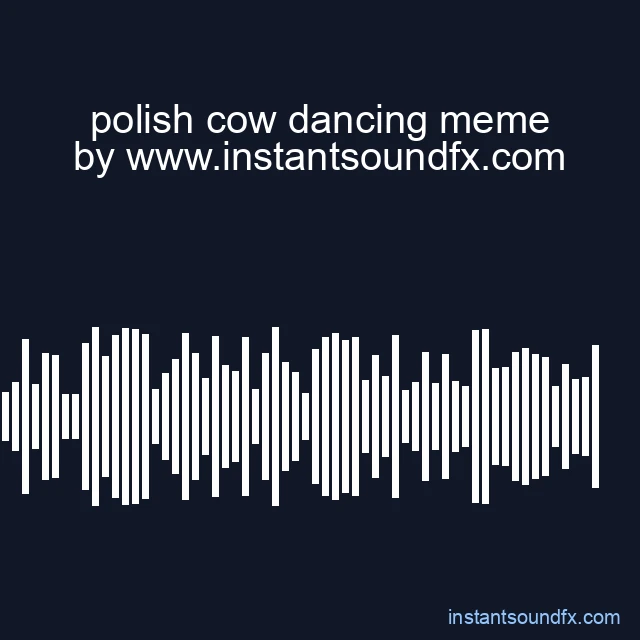 polish cow dancing meme image