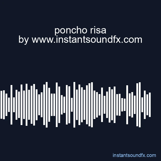 poncho risa image