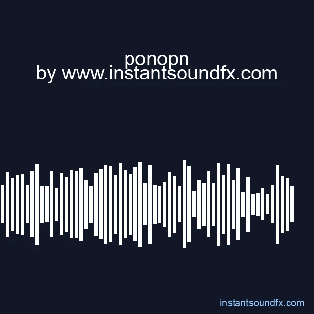 ponopn image