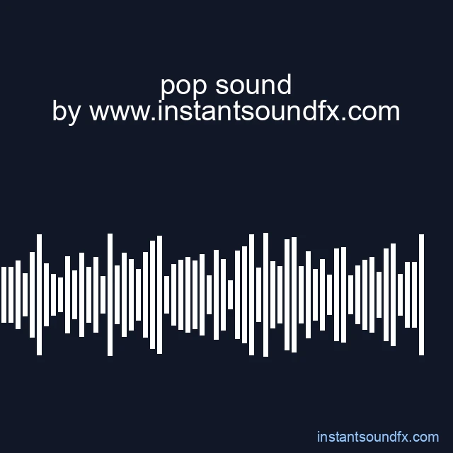 pop sound image