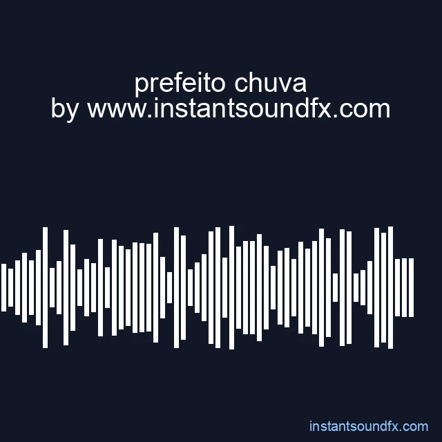 prefeito chuva image