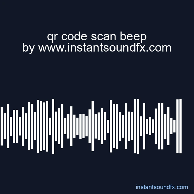 qr code scan beep image