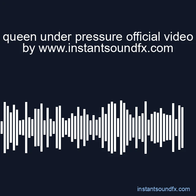 queen under pressure official video image
