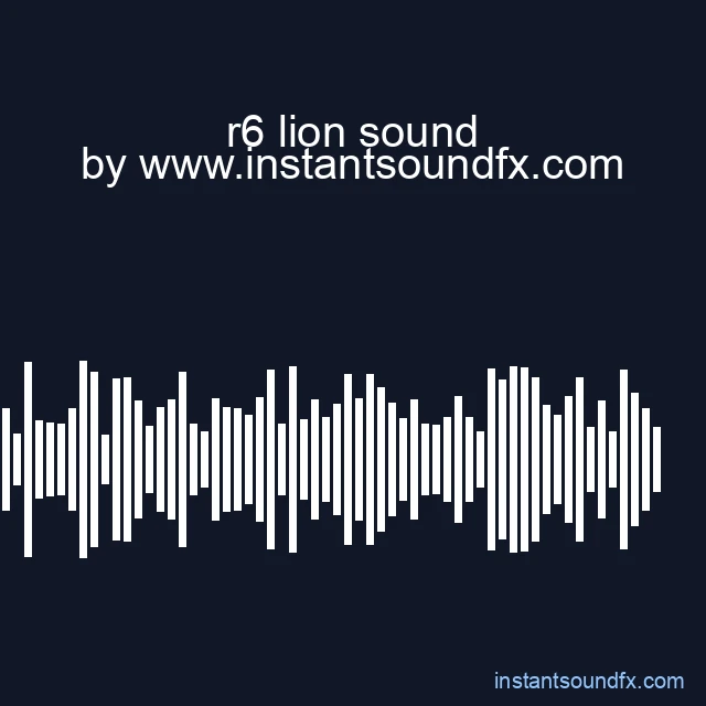 r6 lion sound image