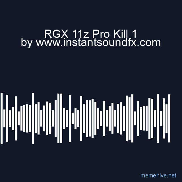 RGX 11z Pro Kill 1 image