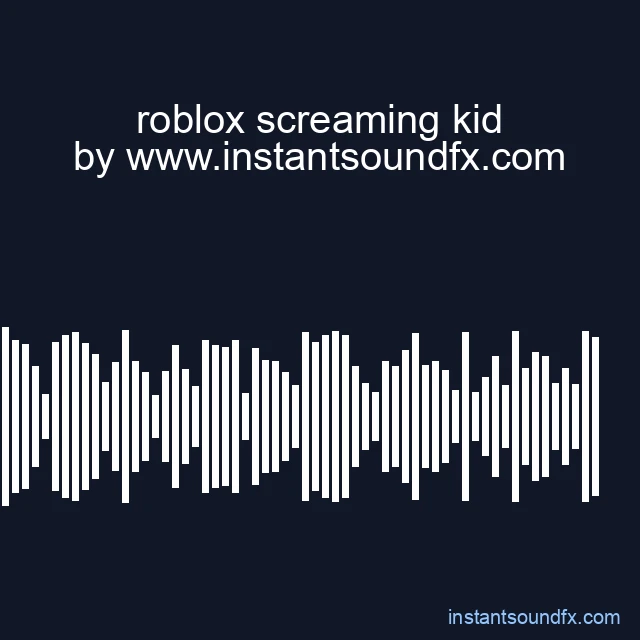 roblox screaming kid image