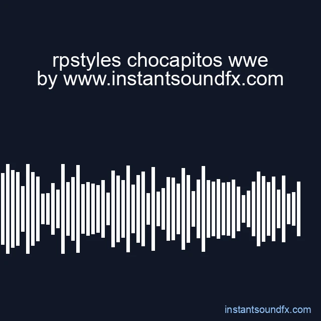 rpstyles chocapitos wwe image