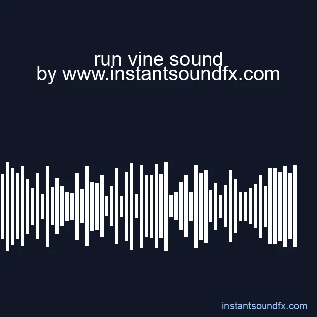 run vine sound image