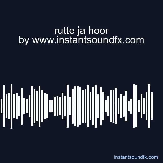 rutte ja hoor image