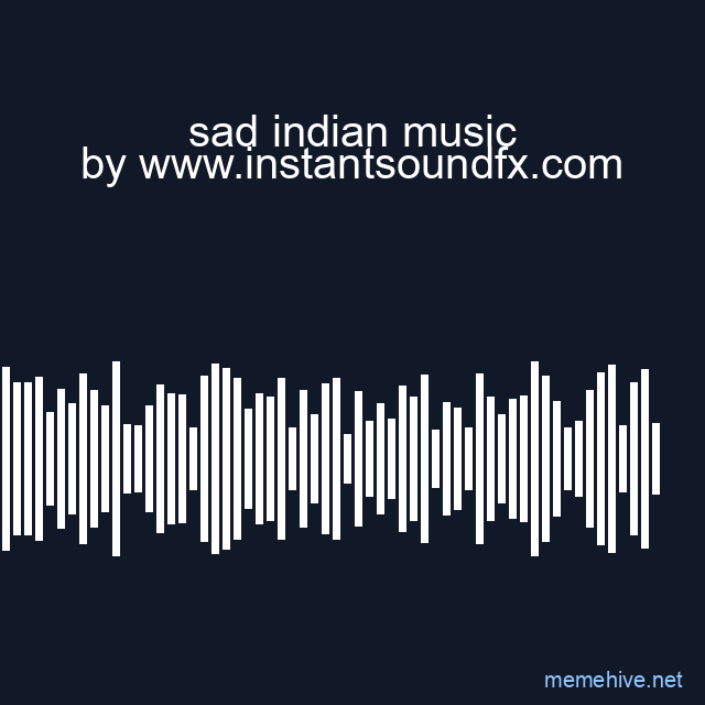sad indian music image
