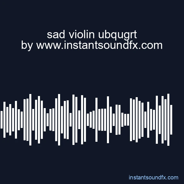 sad violin ubqugrt image