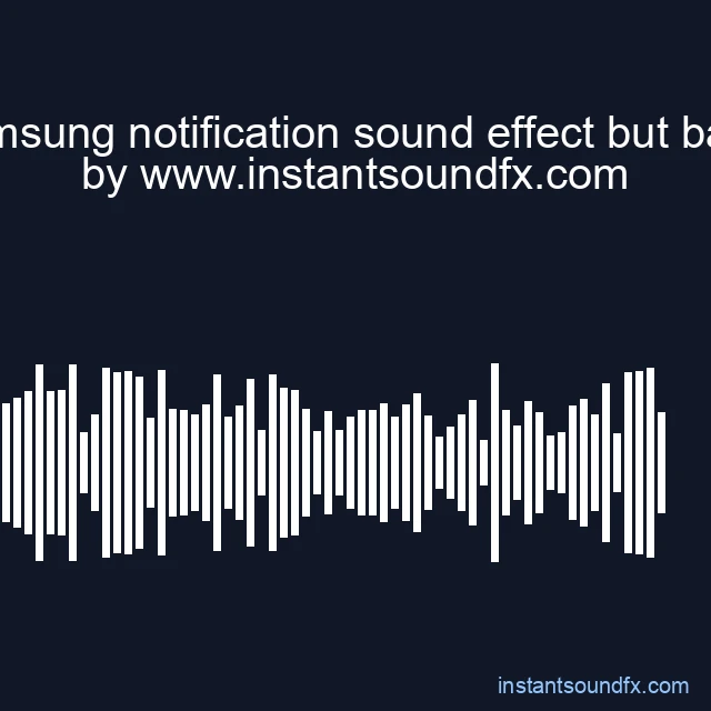 samsung notification sound effect but bass image