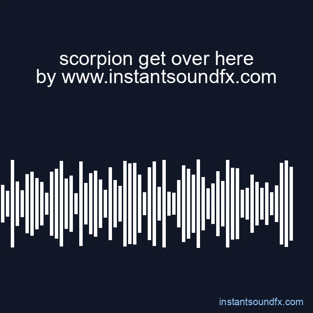 scorpion get over here image