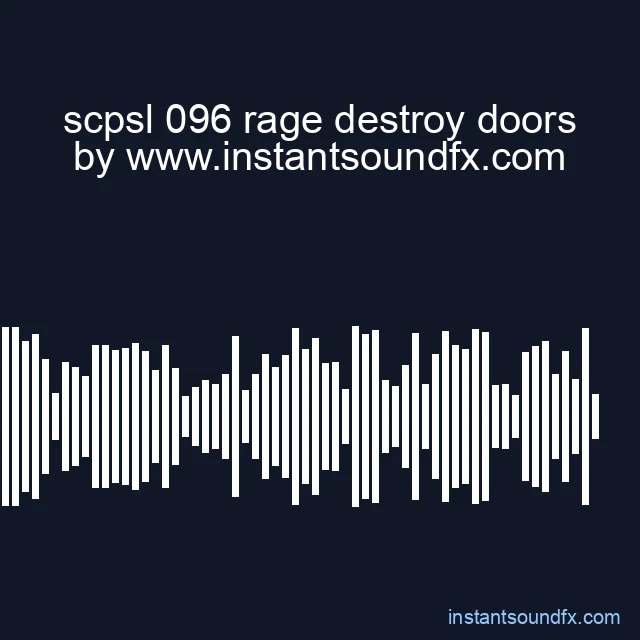 scpsl 096 rage destroy doors image