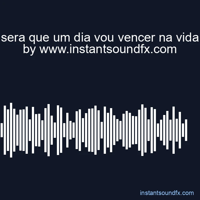 sera que um dia vou vencer na vida image
