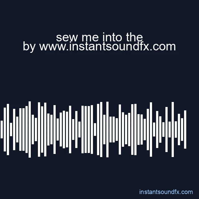 sew me into the image