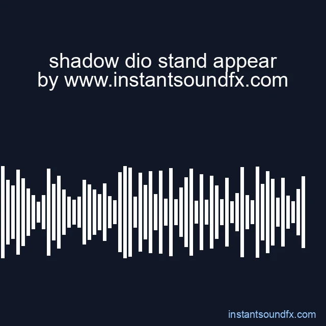 shadow dio stand appear image
