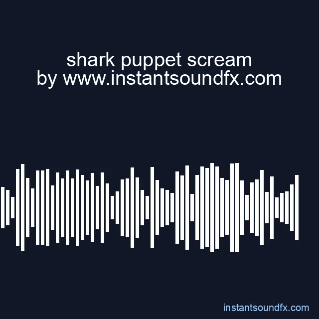 shark puppet scream image