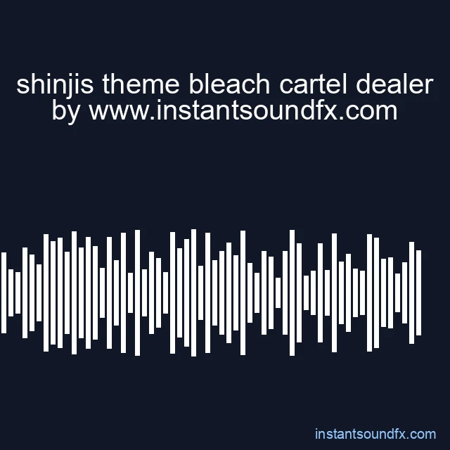 shinjis theme bleach cartel dealer image