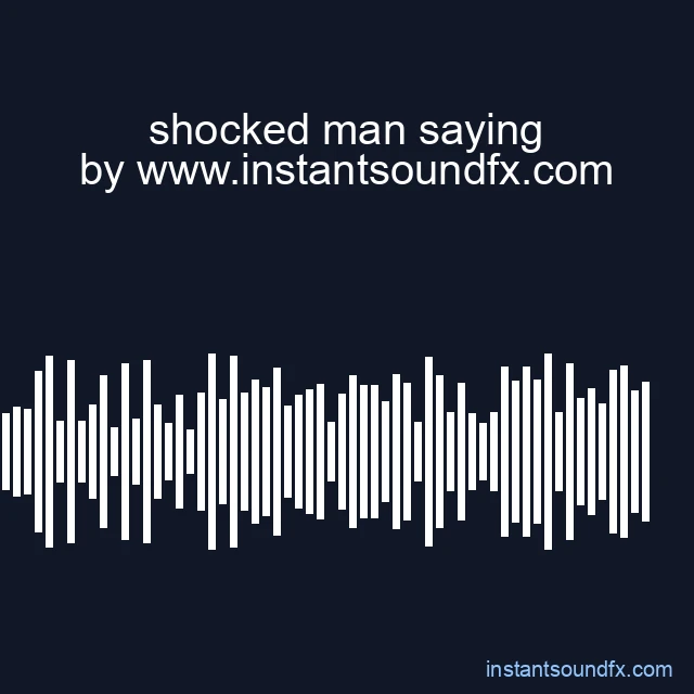 shocked man saying image