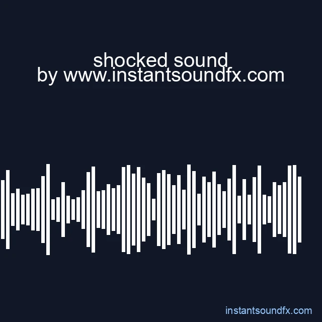 shocked sound image