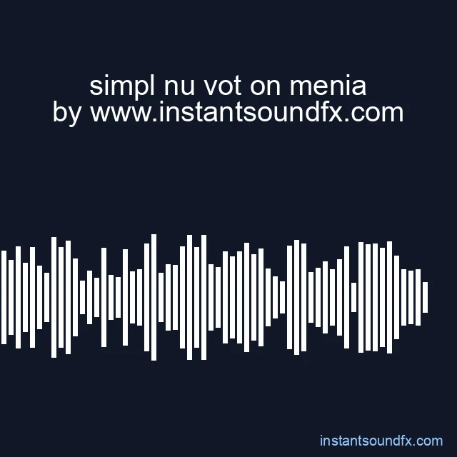 simpl nu vot on menia image