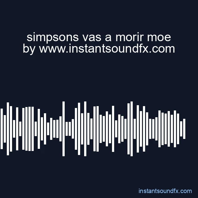 simpsons vas a morir moe image
