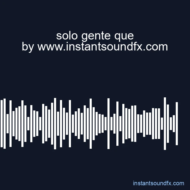 solo gente que image
