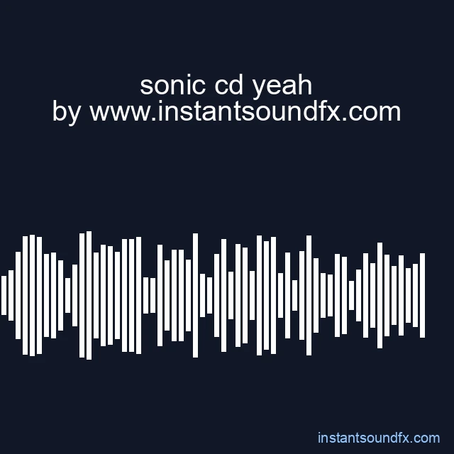 sonic cd yeah image