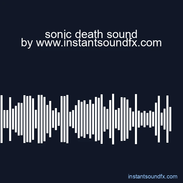 sonic death sound image