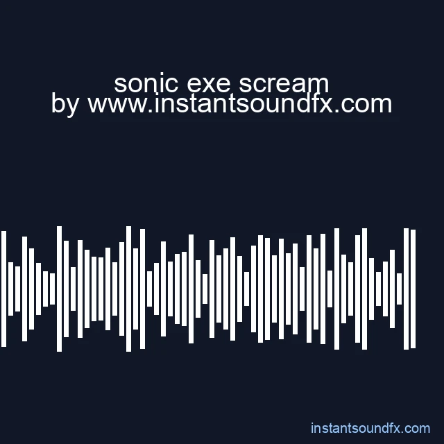 sonic exe scream image