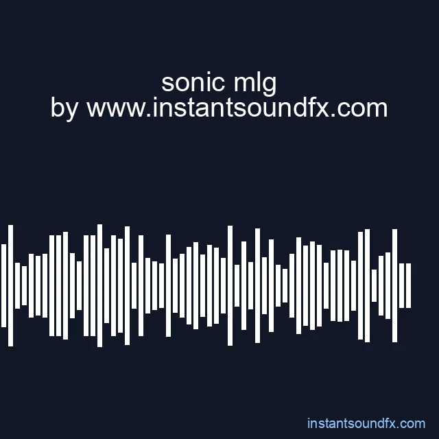 sonic mlg image