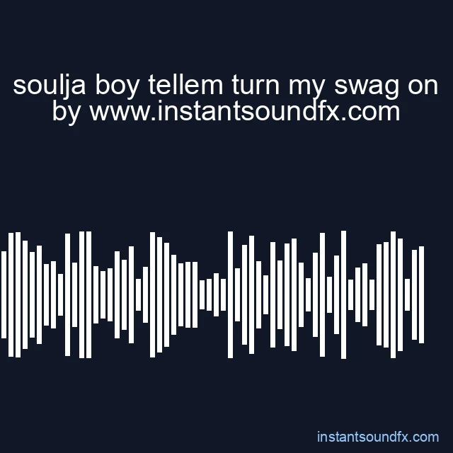 soulja boy tellem turn my swag on image