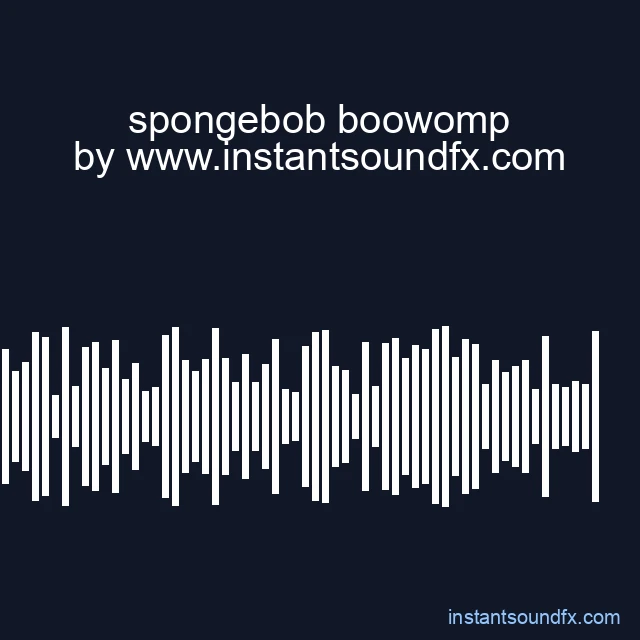 spongebob boowomp image