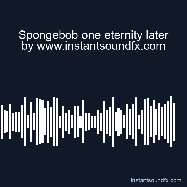 Spongebob one eternity later image