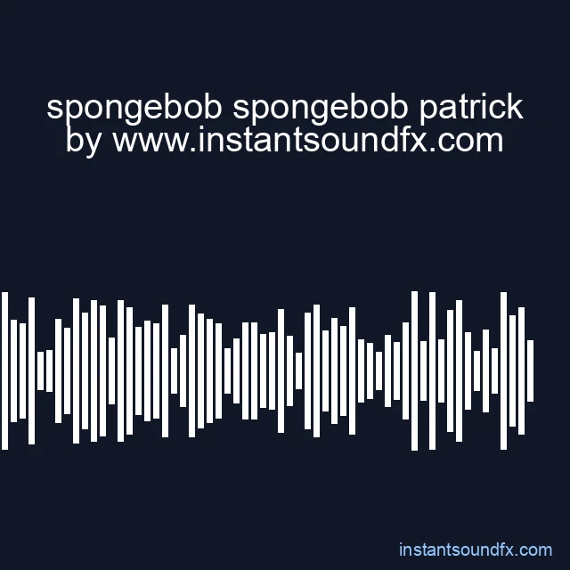 spongebob spongebob patrick image