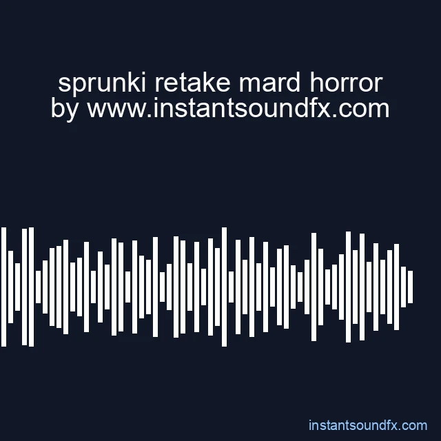 sprunki retake mard horror image