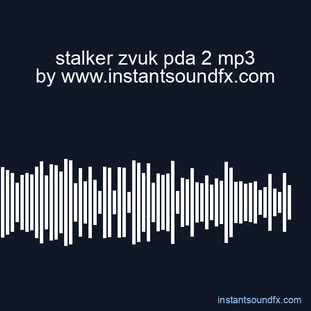 stalker zvuk pda 2 mp3 image