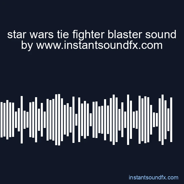 star wars tie fighter blaster sound image