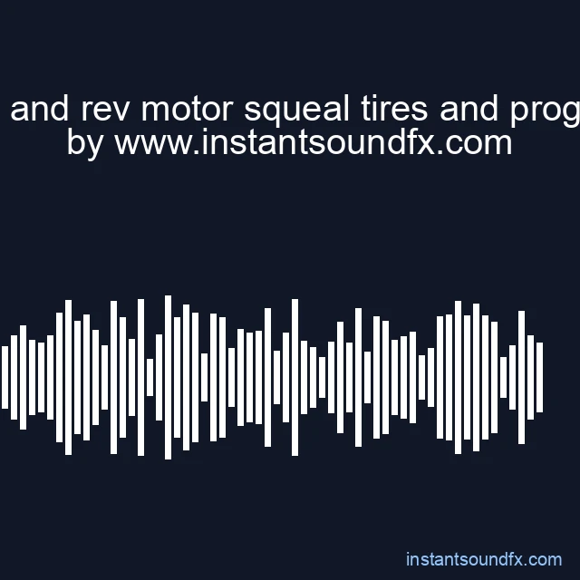 start and rev motor squeal tires and progress image