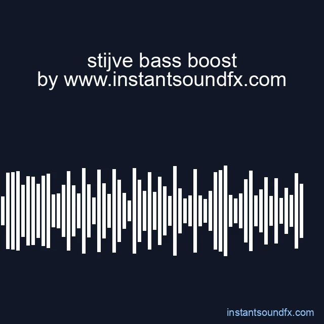 stijve bass boost image