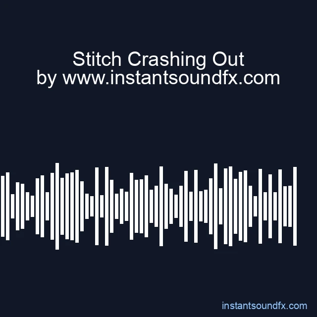 Stitch Crashing Out image