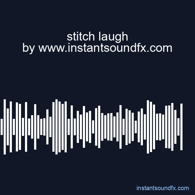 stitch laugh image