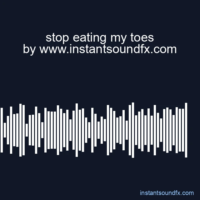 stop eating my toes image