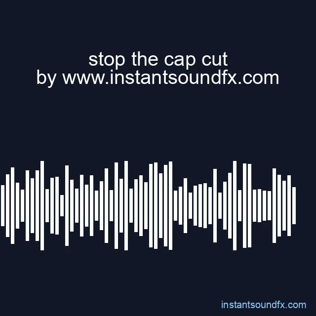 stop the cap cut image