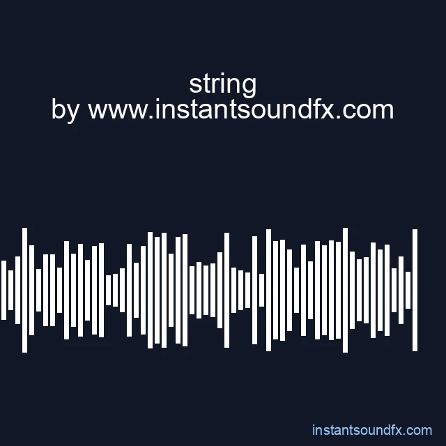 string image