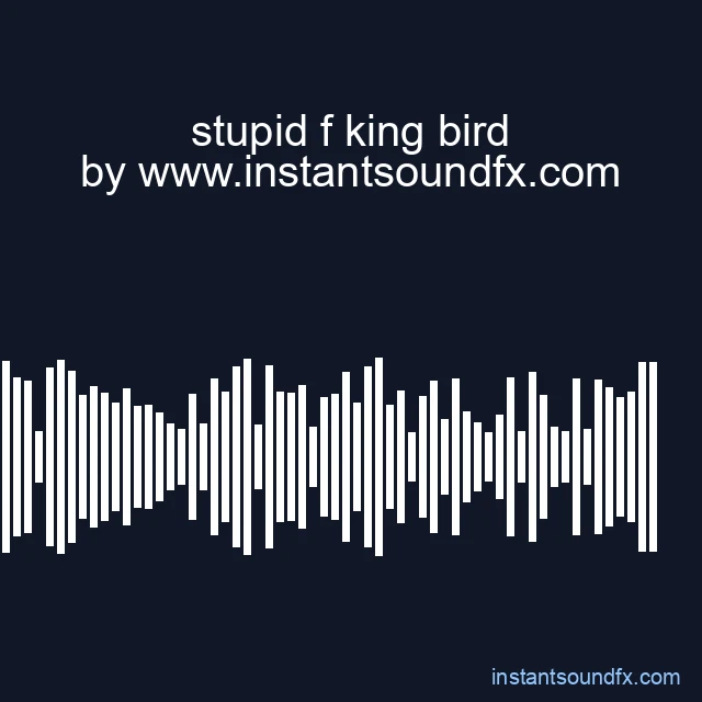 stupid f king bird image